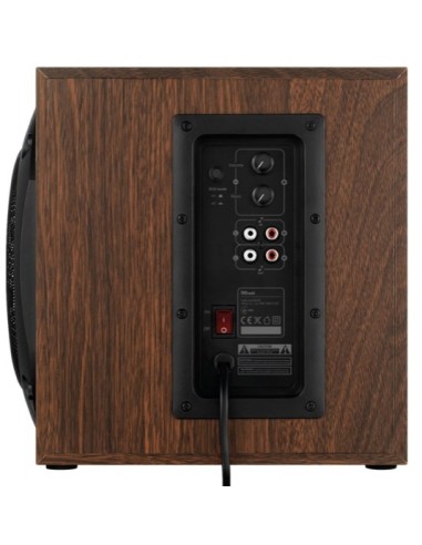 Trust 20244 set di altoparlanti 50 W Marrone 2.1 canali