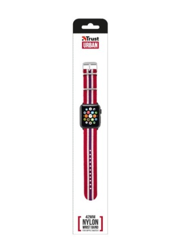 Trust 20932 accessorio indossabile intelligente Band Blu, Rosso, Bianco Nylon