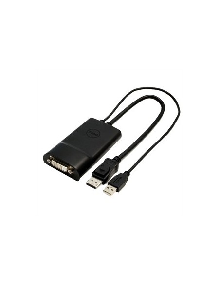 DELL 470-AANW cavo e adattatore video DisplayPort DVI Nero