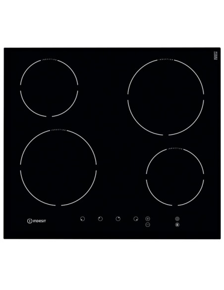 Indesit VRB 640 C (PT) Nero Da incasso Ceramica 4 Fornello(i)