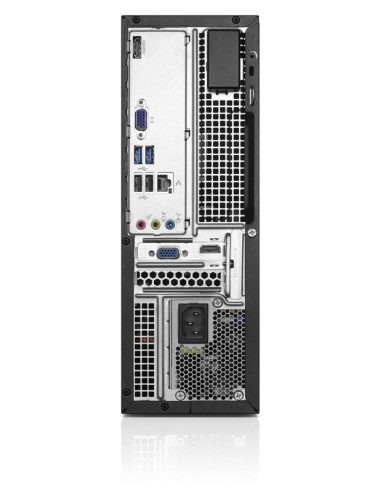 Lenovo IdeaCentre 300s DDR3L-SDRAM N3050 Mini Tower Intel® Celeron® 4 GB 1000 GB HDD Windows 10 Home PC Nero, Acciaio spazzolato