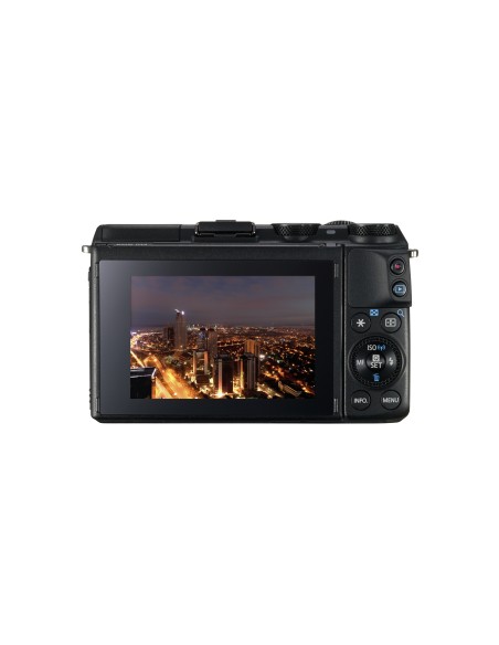 Canon EOS M3 + EF-M 18-55mm MILC 24,2 MP CMOS 6000 x 4000 Pixel Nero