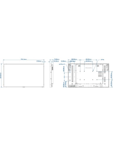 Philips Signage Solutions Display Multi-Touch BDL4256ET 00