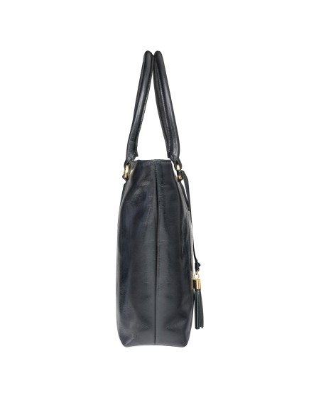 dbramante1928 Sophie Amalienborg 15" Pelle Nero Borsa tote