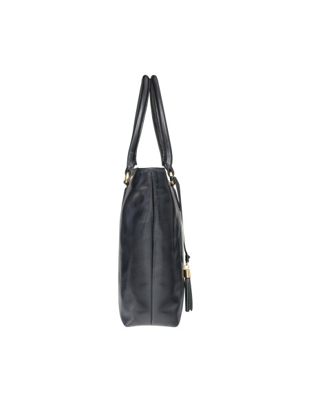 dbramante1928 Sophie Amalienborg 15" Pelle Nero Borsa tote
