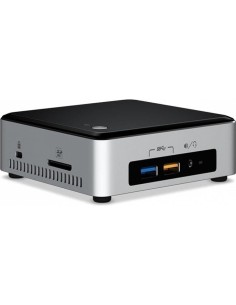 Intel BOXNUC6I3SYK barebone per PC stazione di lavoro UCFF Nero, Argento BGA 1356 i3-6100U 2,3 GHz