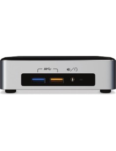 Intel BOXNUC6I3SYK barebone per PC stazione di lavoro UCFF Nero, Argento BGA 1356 i3-6100U 2,3 GHz 2