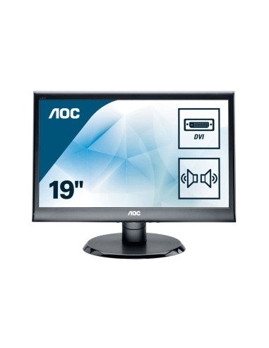 AOC e950swdak 47 cm (18.5") 1366 x 768 Pixel Nero