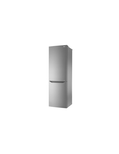 LG GBB59PZGFS frigorifero con congelatore Libera installazione 318 L Platino, Argento