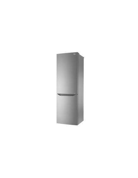 LG GBB59PZGFS frigorifero con congelatore Libera installazione 318 L Platino, Argento