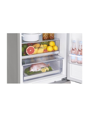 LG GBB60PZGZS frigorifero con congelatore Libera installazione 343 L Acciaio inossidabile