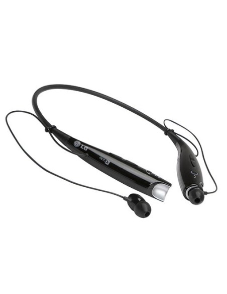LG HBS-730 Auricolare Wireless Passanuca Musica e Chiamate Bluetooth Nero