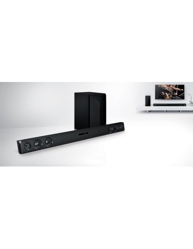 LG LAS453B altoparlante soundbar Nero 2.1 canali 200 W