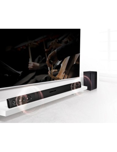LG LAS453B altoparlante soundbar Nero 2.1 canali 200 W