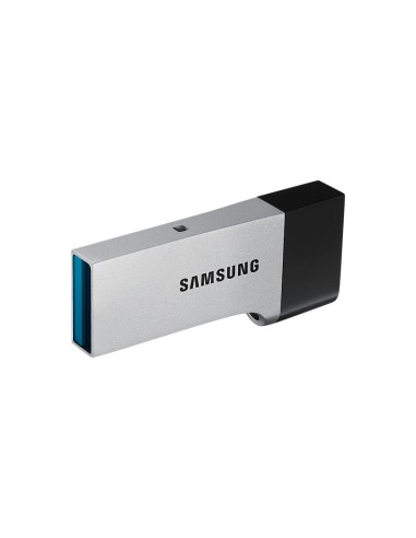 Samsung MUF-64CB unità flash USB 64 GB USB Type-A   Micro-USB 3.2 Gen 1 (3.1 Gen 1) Nero, Argento