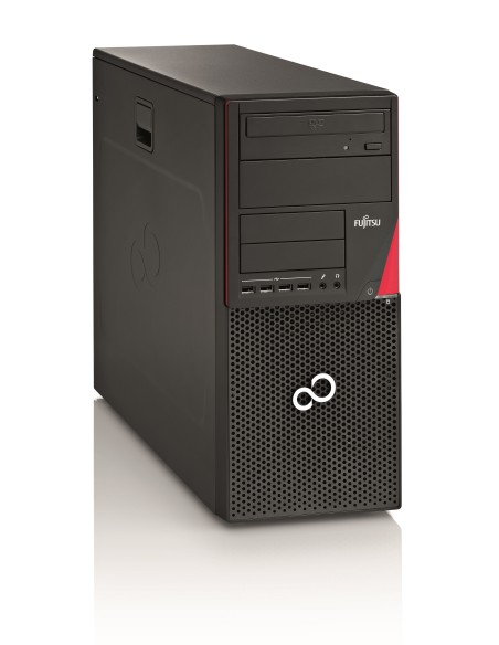 Fujitsu ESPRIMO P956 DDR4-SDRAM i7-6700 Intel® Core™ i7 16 GB 1000 GB HDD Windows 7 Professional PC Nero, Rosso