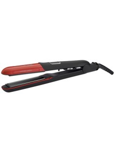 Rowenta Liss&Curl Piastra per capelli Caldo Nero, Rosso