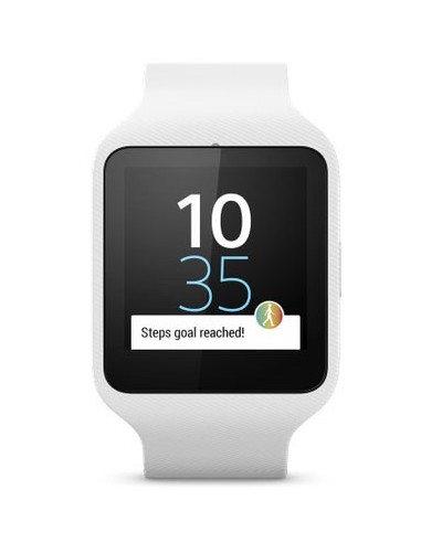 Sony SWR50 4,06 cm (1.6") 36 mm LCD Bianco GPS (satellitare)