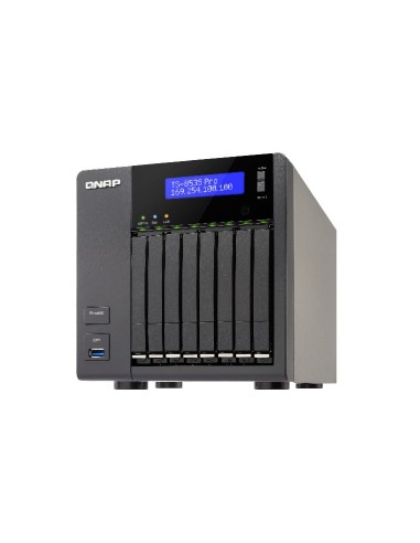 QNAP TS-853S PRO NAS Tower Collegamento ethernet LAN Nero