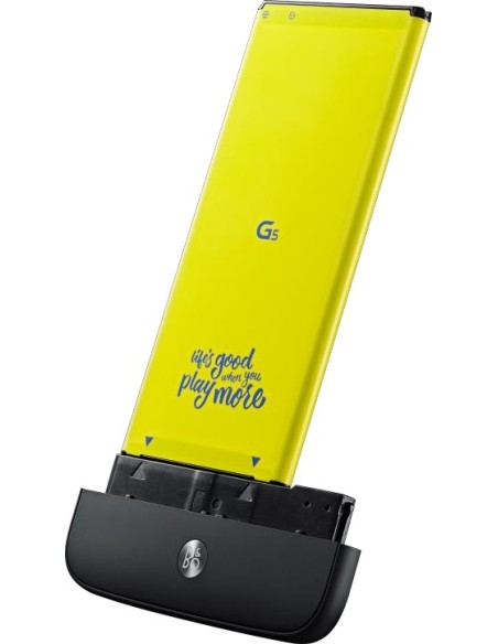 LG Hi-Fi Plus Black docking station per dispositivo mobile Smartphone Nero, Giallo
