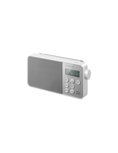 Sony XDR-S40 Portatile Digitale Bianco 2
