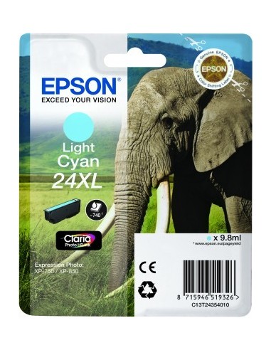 Epson Elephant Cartuccia Ciano chiaro XL