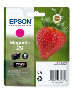 Epson Strawberry 29 M cartuccia d'inchiostro 1 pz Originale Resa standard Magenta