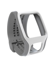 TomTom Cinturino regolabile - Cardio (Grigio Bianco)