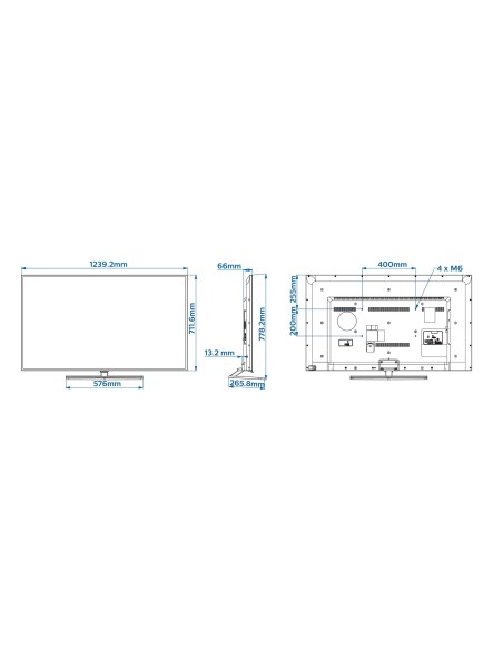 Philips TV LED professionale 55HFL5010T 12