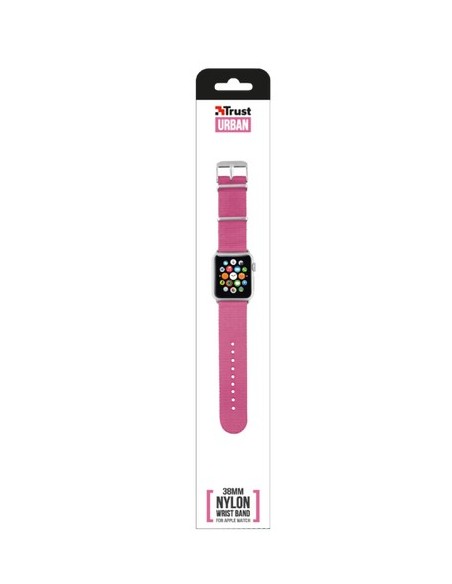 Trust 20974 accessorio indossabile intelligente Band Rosa Nylon