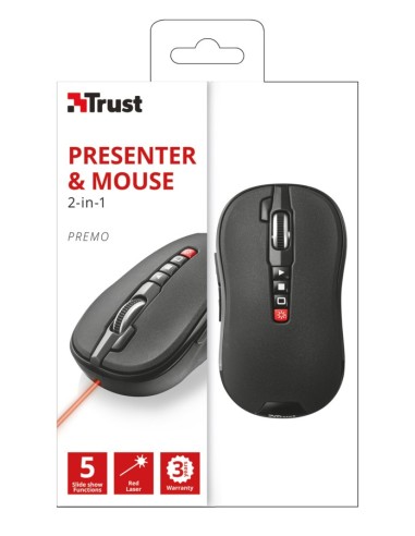 Trust Premo mouse Mano destra RF Wireless Ottico