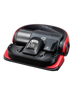 Samsung VR20J9020UR aspirapolvere robot 0,7 L Senza sacchetto Nero, Rosso, Argento