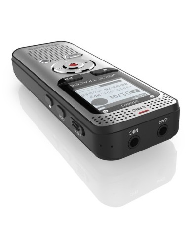 Philips Voice Tracer 2000 Memoria interna e scheda di memoria Nero, Argento