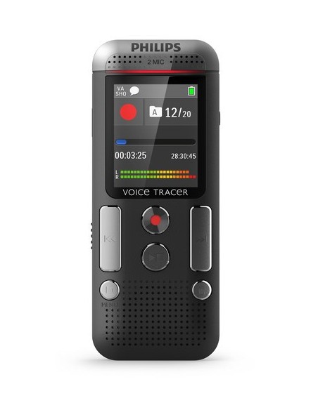 Philips Voice Tracer 2500 Flash card Nero