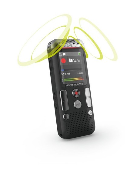 Philips Voice Tracer 2500 Flash card Nero