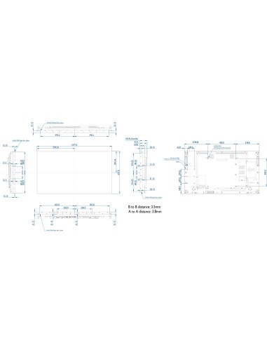 Philips Signage Solutions BDL4988XL 00 visualizzatore di messaggi Pannello piatto per segnaletica digitale 123,2 cm (48.5") LED