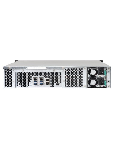 QNAP TS-1253U-RP server NAS e di archiviazione Armadio (2U) Collegamento ethernet LAN Bianco