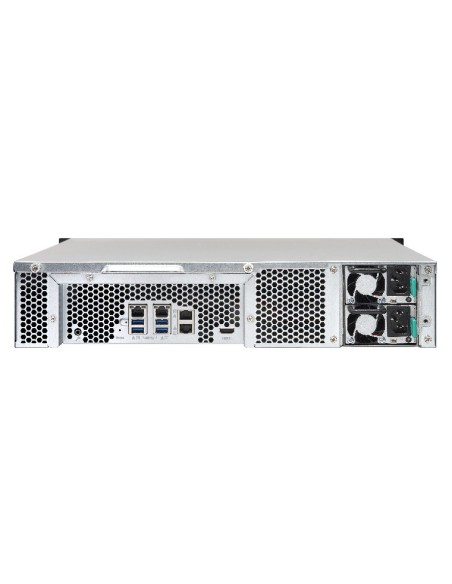 QNAP TS-1253U-RP server NAS e di archiviazione Armadio (2U) Collegamento ethernet LAN Bianco