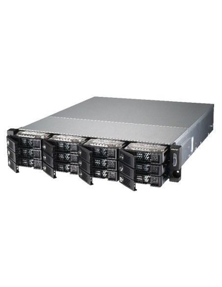 QNAP TS-1253U-RP server NAS e di archiviazione Armadio (2U) Collegamento ethernet LAN Bianco