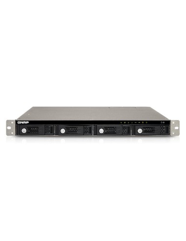 QNAP TVS-471U-RP NAS Rack (1U) Collegamento ethernet LAN Nero i3-4150
