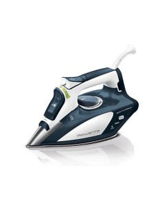 Rowenta Focus Ferro a vapore SteamGlide 2400 W Blu, Bianco