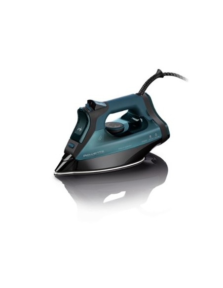Rowenta DW7110 ferro da stiro Ferro da stiro a secco e a vapore Acciaio inossidabile 2700 W Nero, Blu
