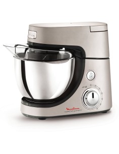 Moulinex Masterchef Gourmet + robot da cucina 900 W 4,6 L Beige, Acciaio inossidabile