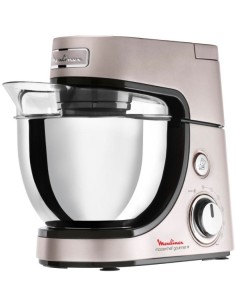 Moulinex Masterchef Gourmet + robot da cucina 900 W 4,6 L Beige, Acciaio inossidabile 2