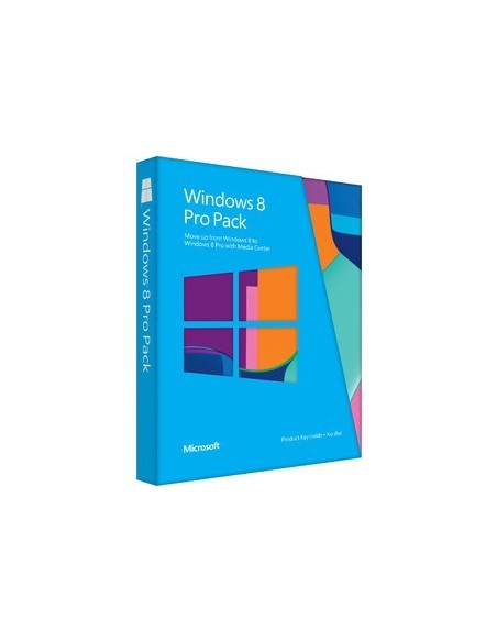 Microsoft Windows 8 Pro Pack, x32 64, 1u, UPG, ITA 1 licenza e