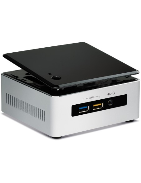 Intel BOXNUC5I7RYH barebone per PC stazione di lavoro Nero, Argento BGA 1168 i7-5557U 3,1 GHz