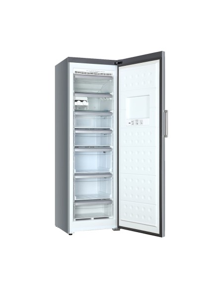 Haier HF-255SAA congelatore Libera installazione 262 L Acciaio inossidabile, Bianco