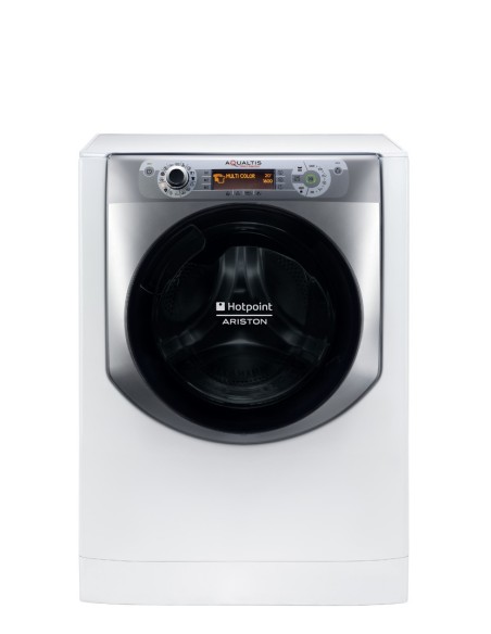 Hotpoint AQ114D 69D IT lavatrice Caricamento frontale 11 kg 1600 Giri min Nero, Argento, Bianco