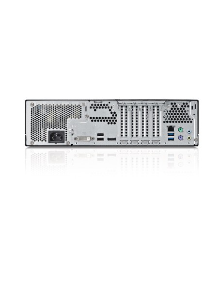Fujitsu ESPRIMO D556 DDR4-SDRAM i7-6700 Desktop Intel® Core™ i7 8 GB 256 GB SSD Windows 7 Professional PC Nero, Rosso