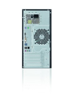 Fujitsu ESPRIMO P556 DDR4-SDRAM i3-6100 Micro Tower Intel® Core™ i3 4 GB 500 GB HDD Windows 7 Professional PC Nero, Rosso 2